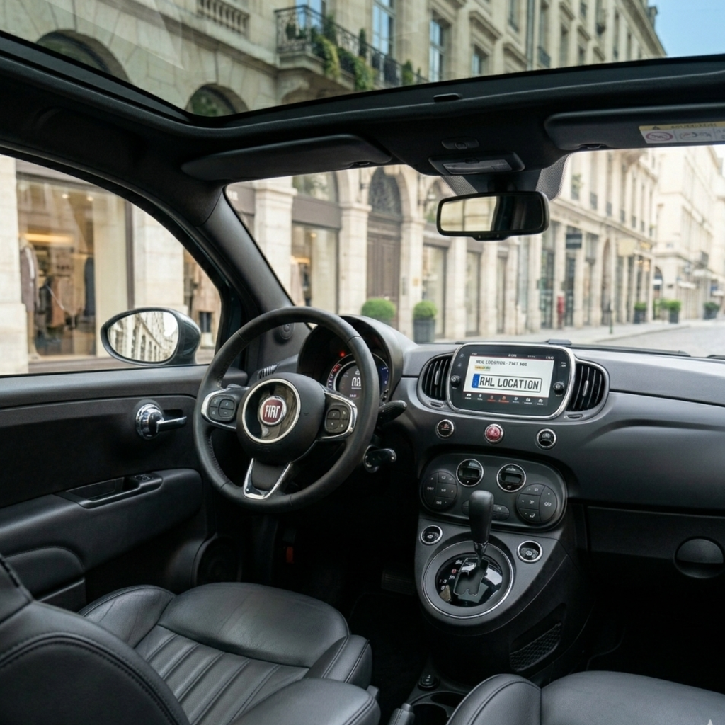 Fiat 500 Toit Panoramique